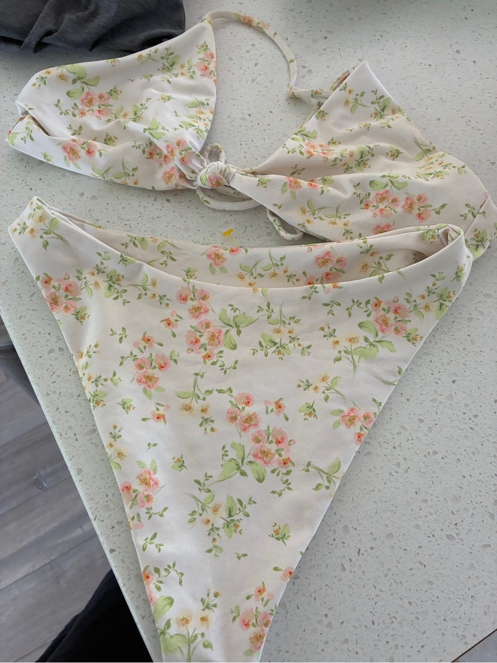 Skatie swim bikini Elsa Top Sarah Bottom Naples floral print